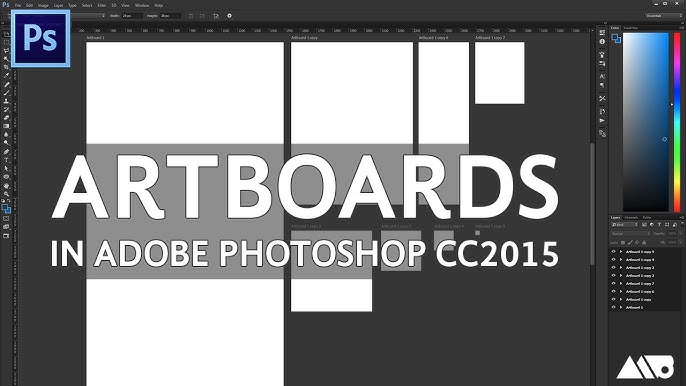 Adobe Photoshop CC 2015's Artboards