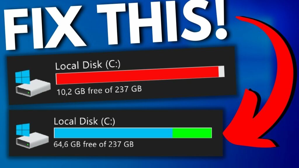 Maximizing Disk Space in Windows 10