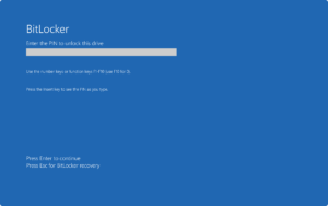 Windows 10 BitLocker Encryption