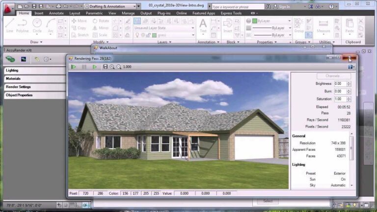 Cad Renders Objecst The Ultimate Guide to Rendering Your Drawing in AutoCAD: Unleashing the ...